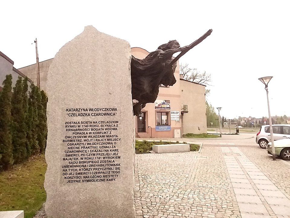 The Czeladż Witchcraft Memorial in Poland, erected in 2016 after an 8-year dispute.