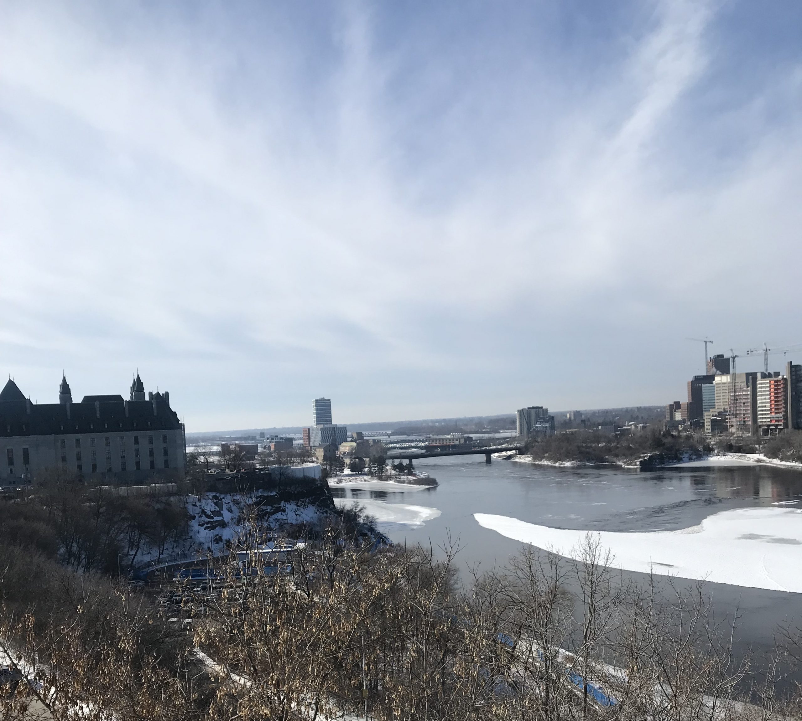 Photo of view of Ottawa.