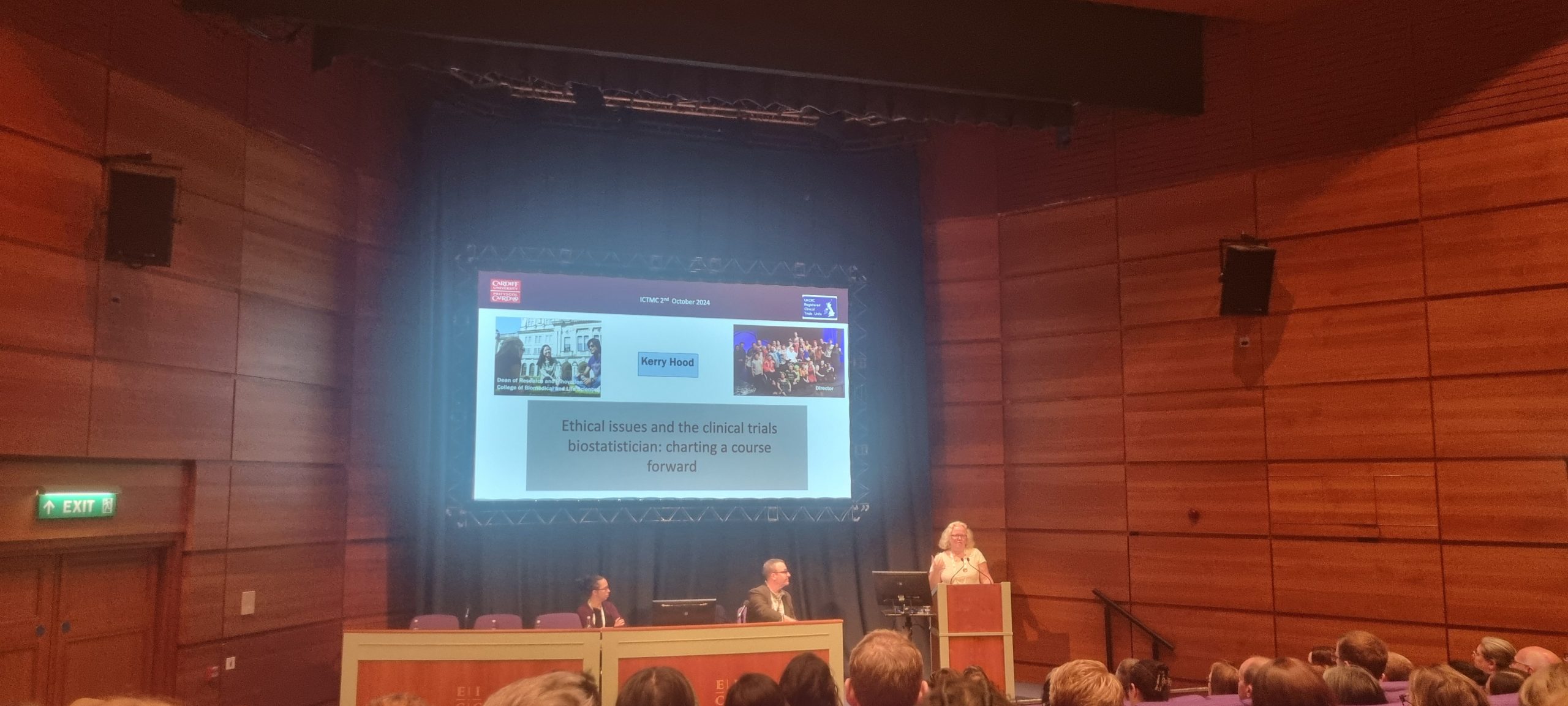 Kerry Hood presenting at ICTMC 2024]