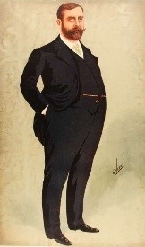 A colour lithograph from 5 July 1911 of the Victorian architect Frank Matcham. Artist unknown. Vanity Fair Prints Co. http://en.wikipedia.org/wiki/File:Frank_Matcham_Vanity_Fair.jpg