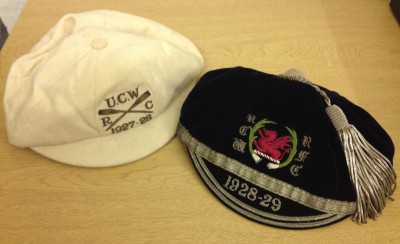 Sports Caps from the 1920s - Rowing Club and Rugby Club