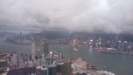 View from the International Commerce Centre