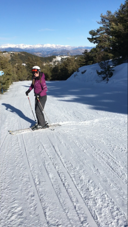 Me hitting the slopes!
