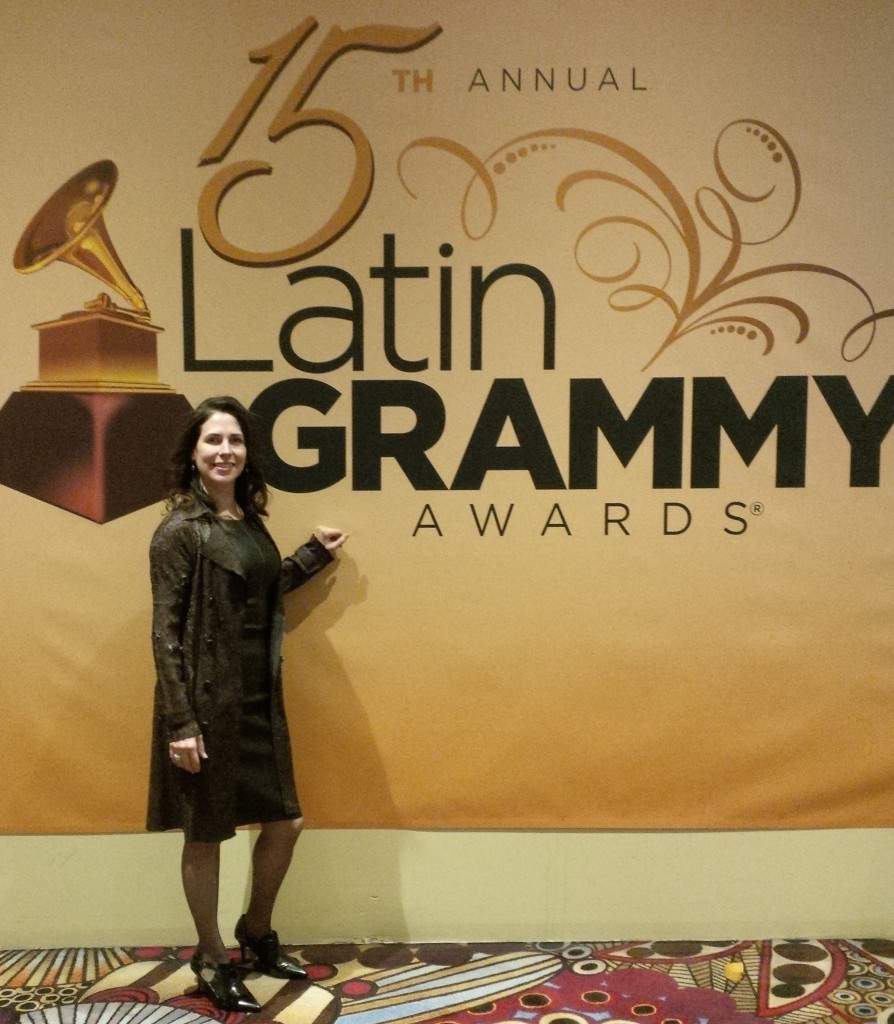 Dr Sierra at the Latin GRAMMY awards, Las Vegas, November 2014