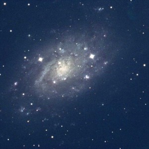 Image of NGC 2403 taken by year 5 and 6 students from Moorland Primary School