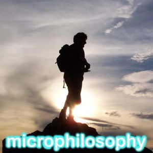 Logo of Microphilosophy podcast