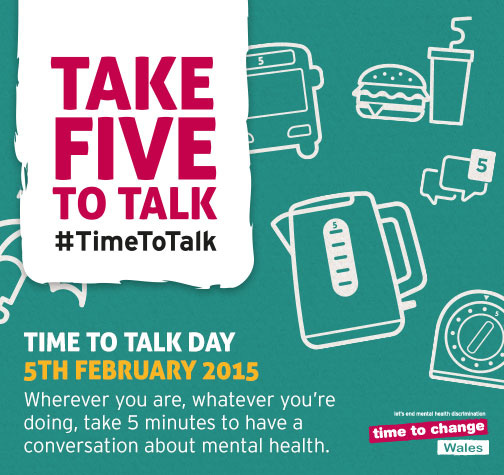 Take Five to Talk #TimeToTalk