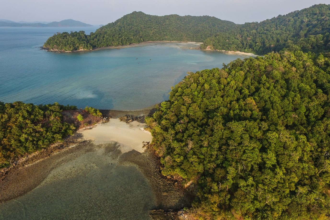 With over 800, forest covered islands, the archipelago was beautiful beyond belief.