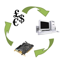 Recycling electronics into money