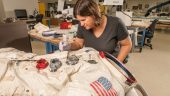 University alumna to restore Neil Armstrong’s spacesuit