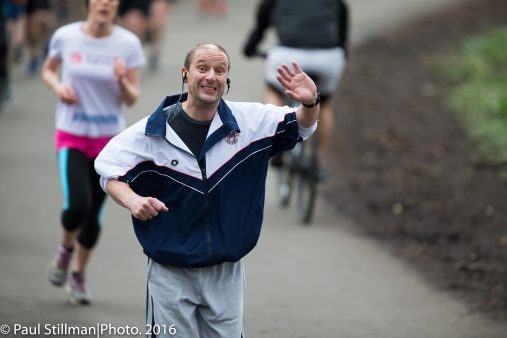 #TeamCardiff runner and Chemistry Lecturer Mark Elliott 