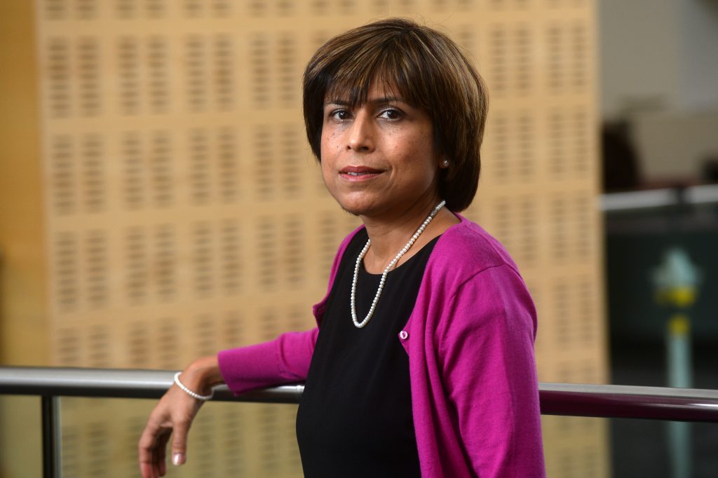 Cardiff University.
Professor Anita Thapar who has won the coveted Ruane prize for outstanding achievement in the field of child psychiatry.


© WALES NEWS SERVICE
