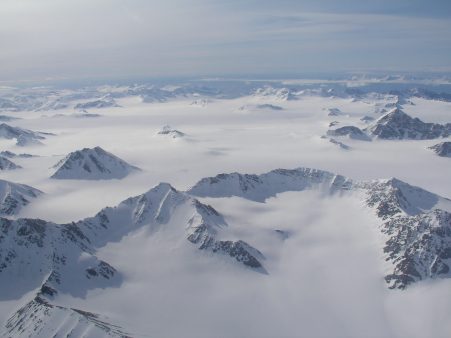 Aerial View of Svalbard © Irene Quaile