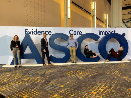 Centre for Trials Research staff had previously pre-pandemic attended and presented study results at ASCO for FAKTION.