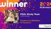 POOL Study Wins Royal College of Midwives Excellence in Midwifery for Research Award 2024