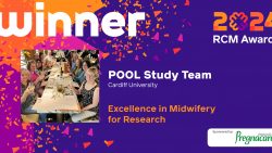 POOL Study Wins Royal College of Midwives Excellence in Midwifery for Research Award 2024