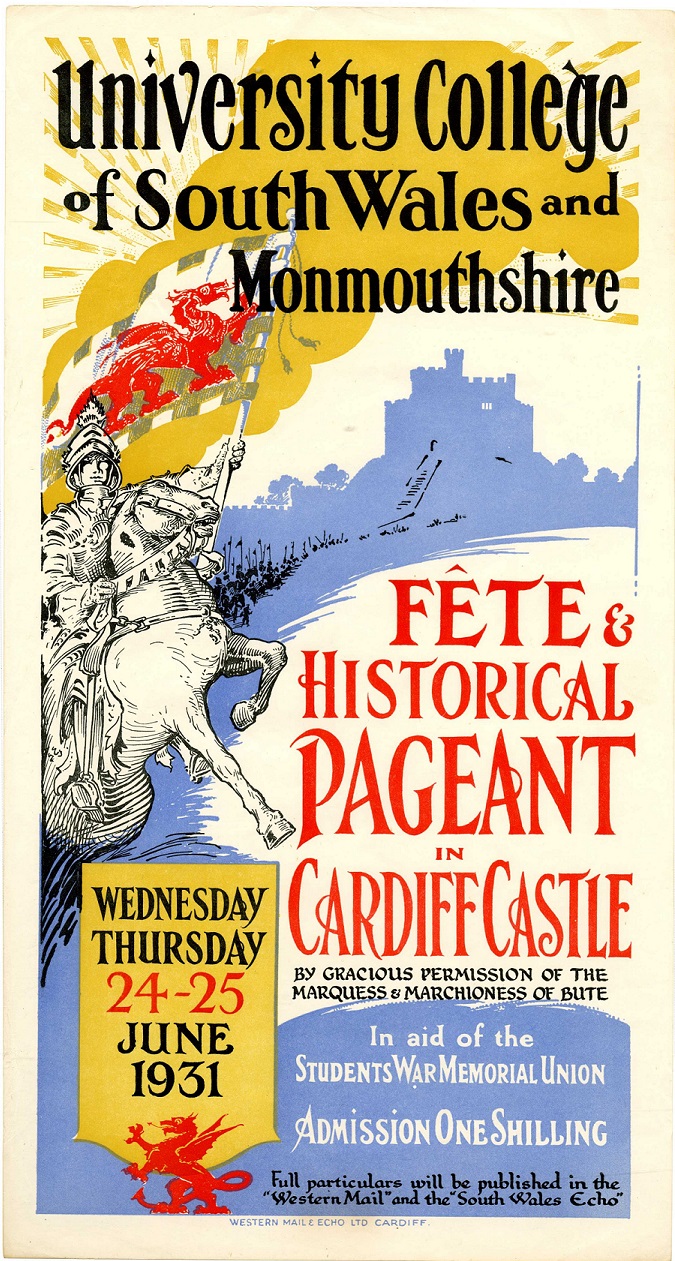 Cardiff Fête and Pageant, June 1931