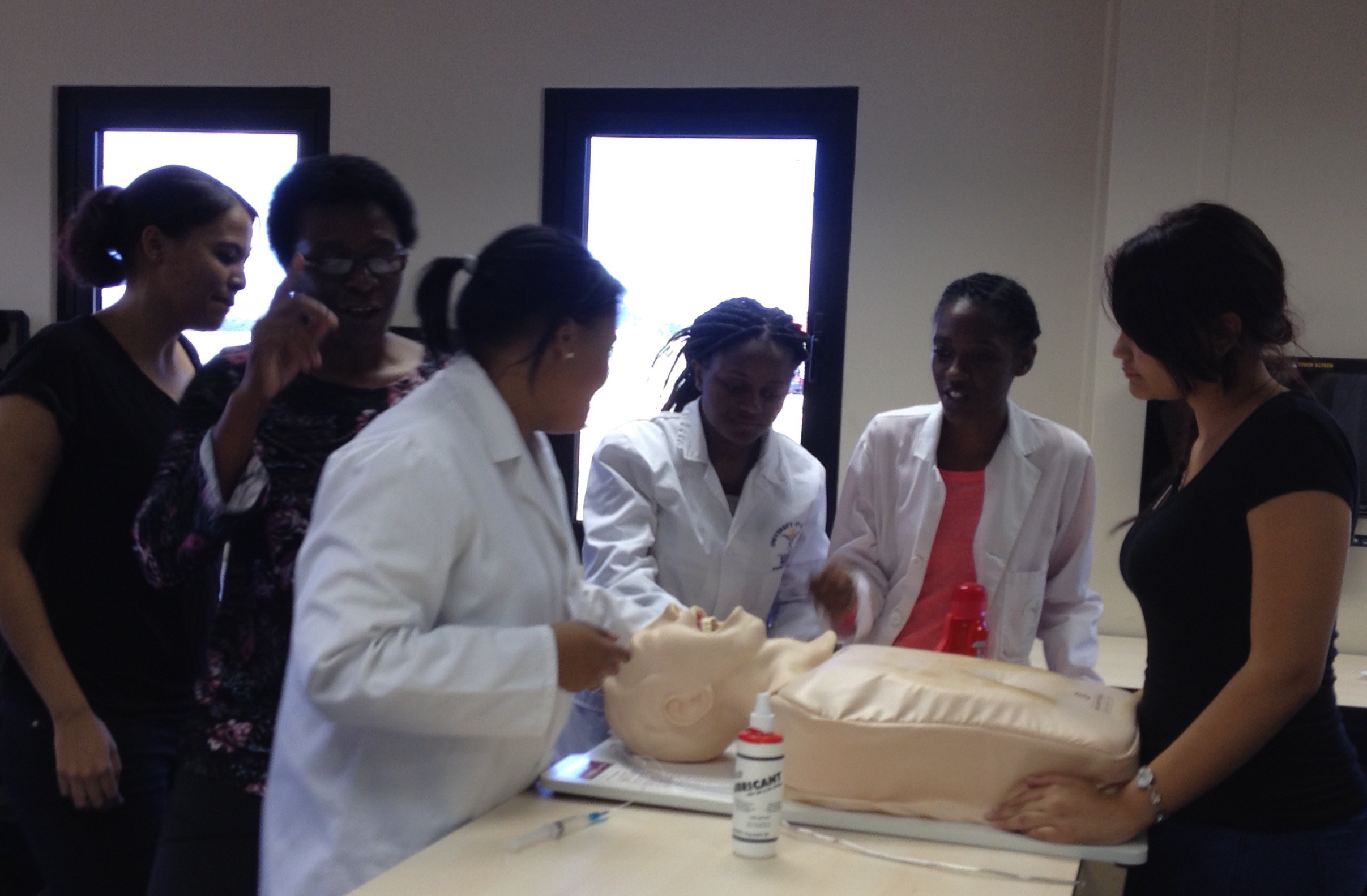 Skills lab training for Namibian Medical Students