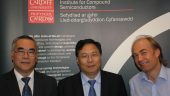 Chinese delegates visit Institute for Compound Semiconductors