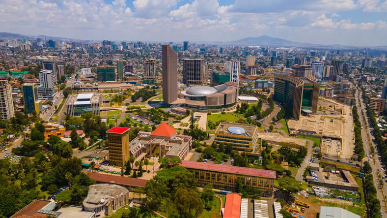 African Union headquarters in Addis Ababa Ethiopia