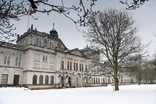 Cardiff University Buildings in the snow.

Pic:Tom Martin
© WALES NEWS SERVICE
