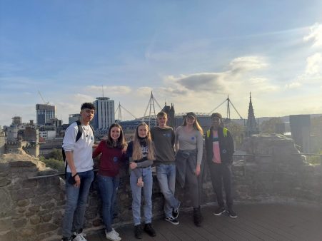 A visit to Cardiff Castle in our first year