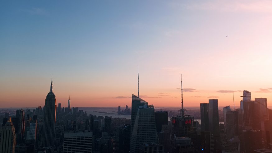 Sunset from Top of the Rock