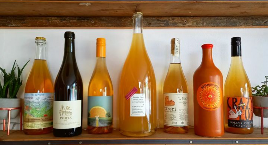 Some orange wine options available @nookcdf