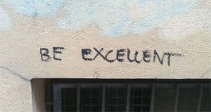 be excellent