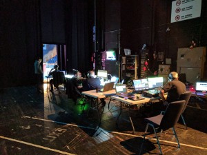 backstage