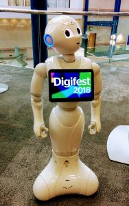 image of digifest robot