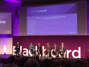 Image of Blackboard panel discussion