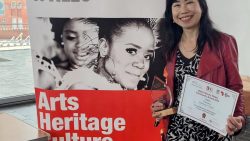 Black History Cymru 365 award for Prof Cheung