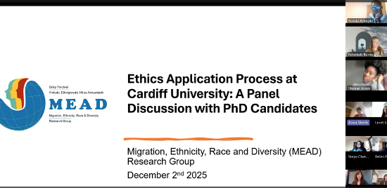 Ethics Application Process at Cardiff University: A Panel Discussion with PhD Candidates