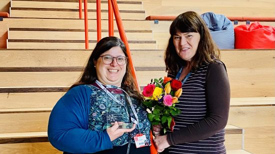 MEAD Co-convenors Dr Anna Skeels and Dr Sofia Vougioukalou recognised at Celebrating Excellence Awards 2026