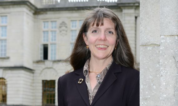 Portrait of Tania Jane Rawlinson New Director of Development Cardiff University 22nd October 2014.