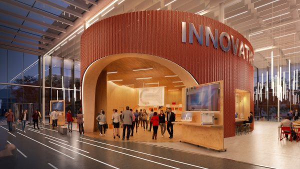 Internal artist's impression of sbarc | spark building